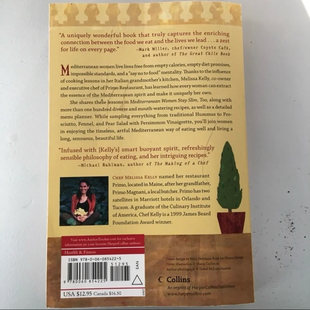 Signed ‘Mediterranean Woman Stay Slim,‎ Too’ Book